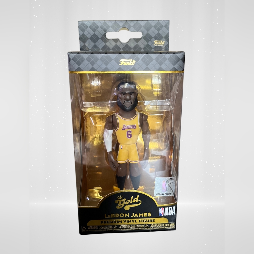 LeBron James Funko Gold